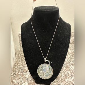 Or Paz Sterling Silver Pendant Necklace